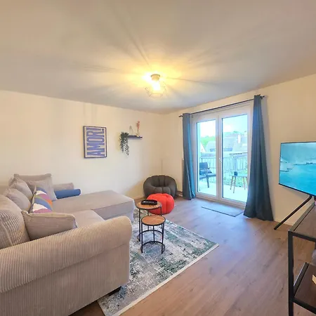 아파트 Design-apartments I Europapark I Boxspring I Nespresso I Parklplatz 키펜하임